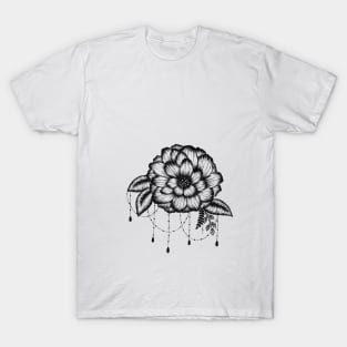 Floral Sketch T-Shirt